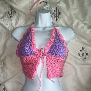Brand new crochet top